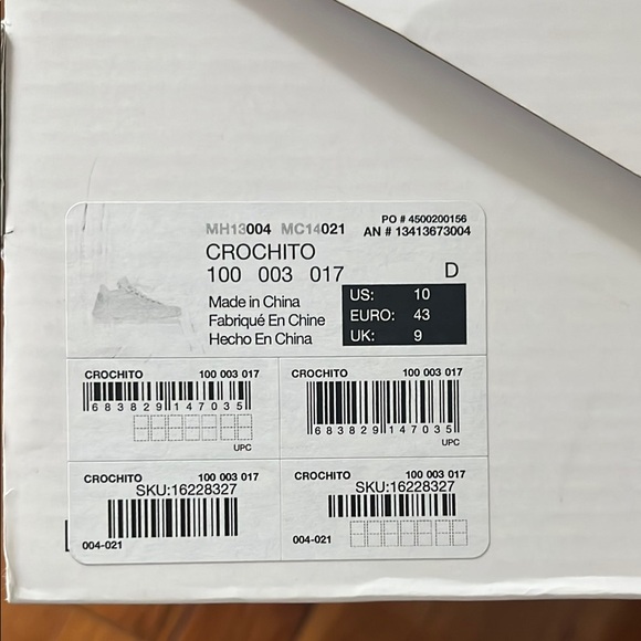 Aldo Crochito White Mid-Top Sneakers - worn once - Picture 13 of 14